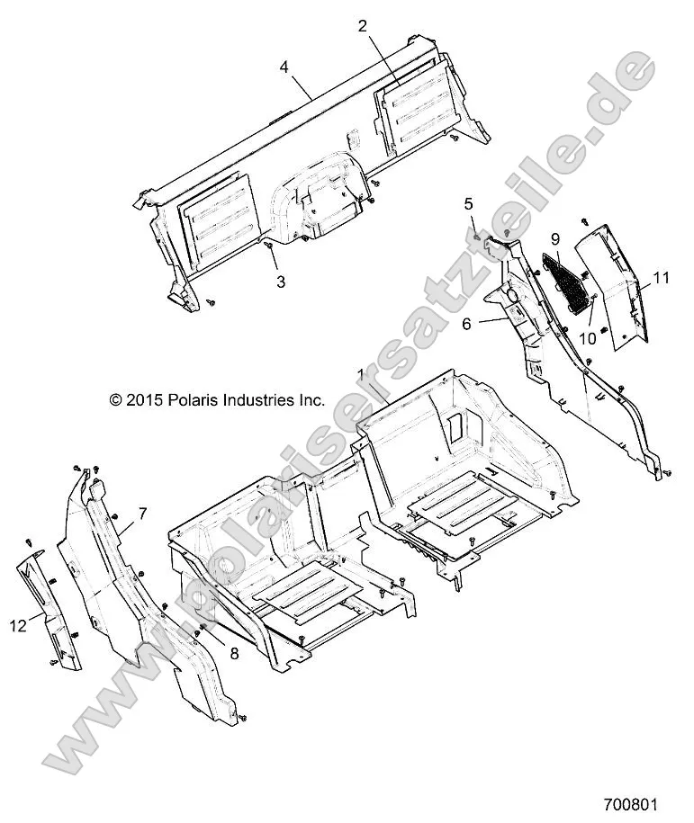 Body, Rear Closeoff and Fenders Body, Rear Closeoff and Fenders
