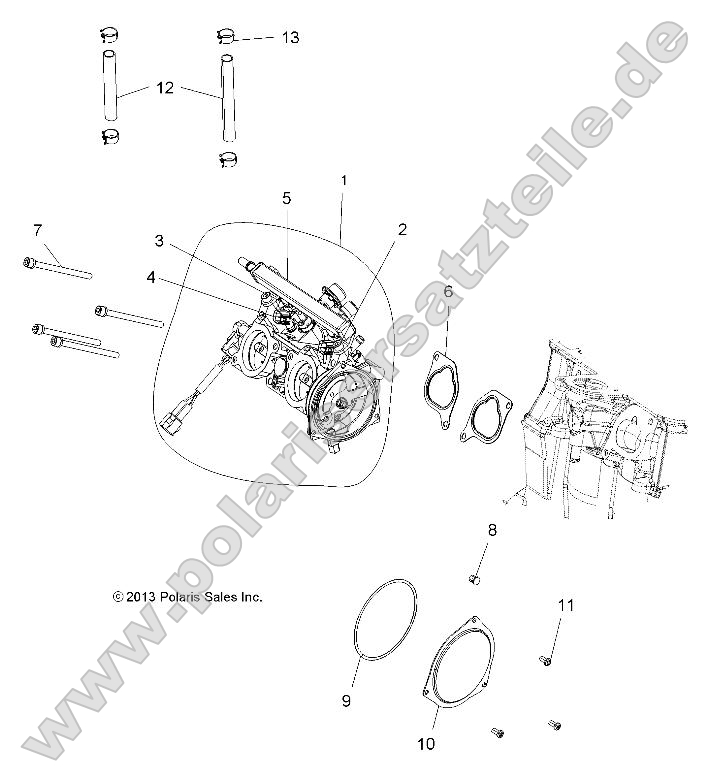 Engine, Throttle Body Engine, Throttle Body