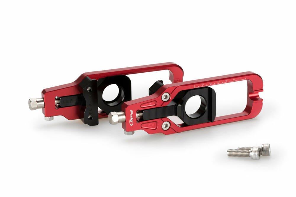 PUIG KETTENSPANNER FÜR SUZUKI GSX-R600/750 C/ROT - 20691R
