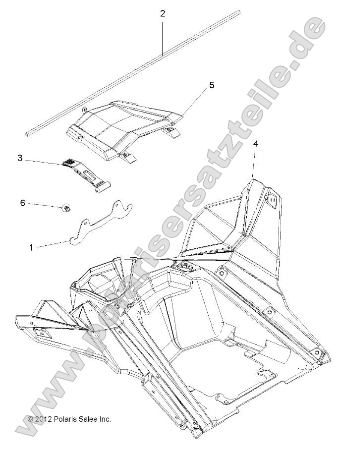 Body, Storage, Rear Body, Storage, Rear