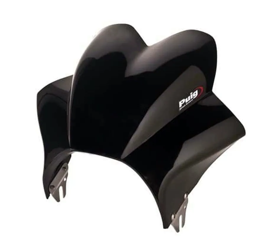 Puig Wave Verkleidungsscheibe schwarz - Kawasaki Z900 RS /SE 2018-24