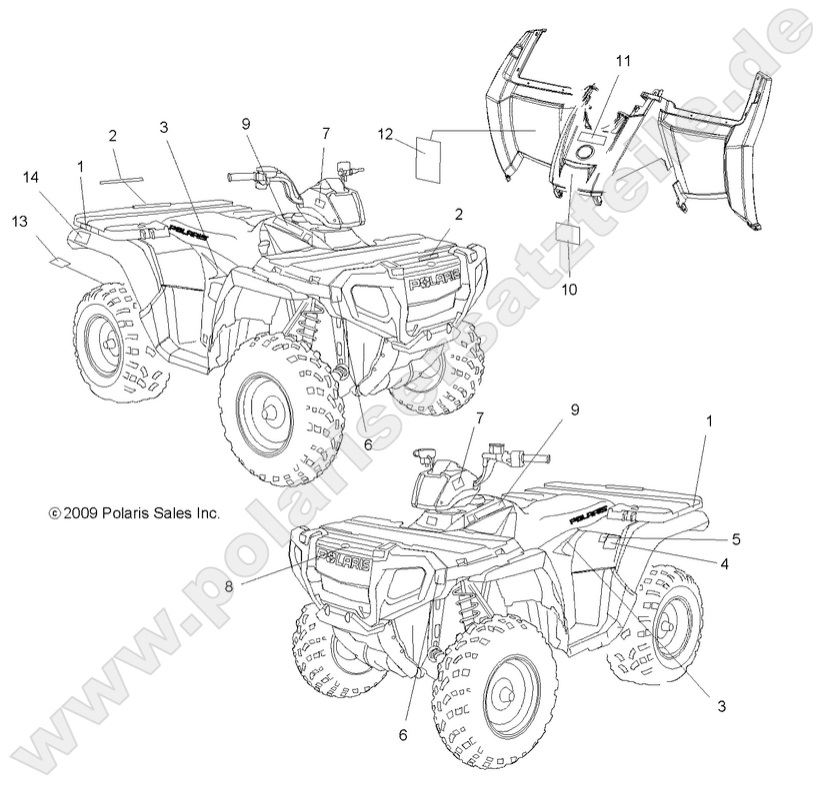 BODY, DECALS BODY, DECALS