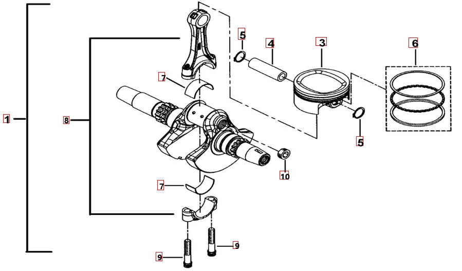 Kurbelwelle Kurbelwelle