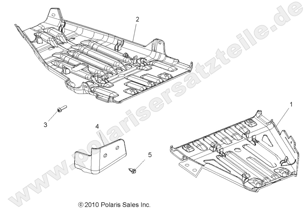 BODY, SKID PLATES BODY, SKID PLATES