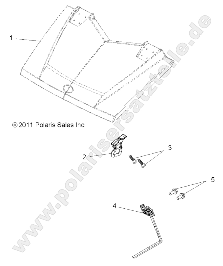 Body, Hood Latch Body, Hood Latch