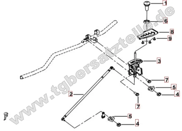 Gangschalthebel Gangschalthebel