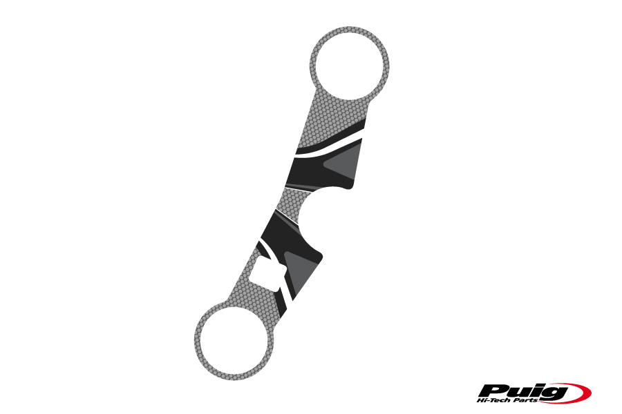 PUIG GABELBRÜCKEN-PROTEKTOR SUZUKI SV1000S 03-05 F/GRAU - 6933U