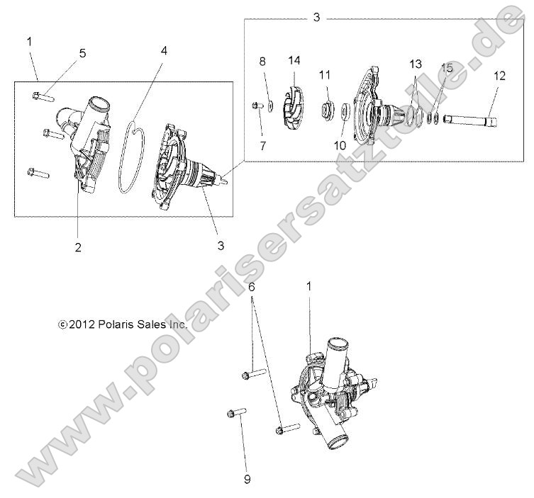 Engine, Cooling, Waterpump Engine, Cooling, Waterpump