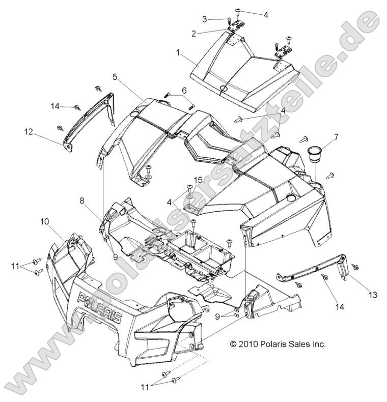 Body, Hood and Front Fascia