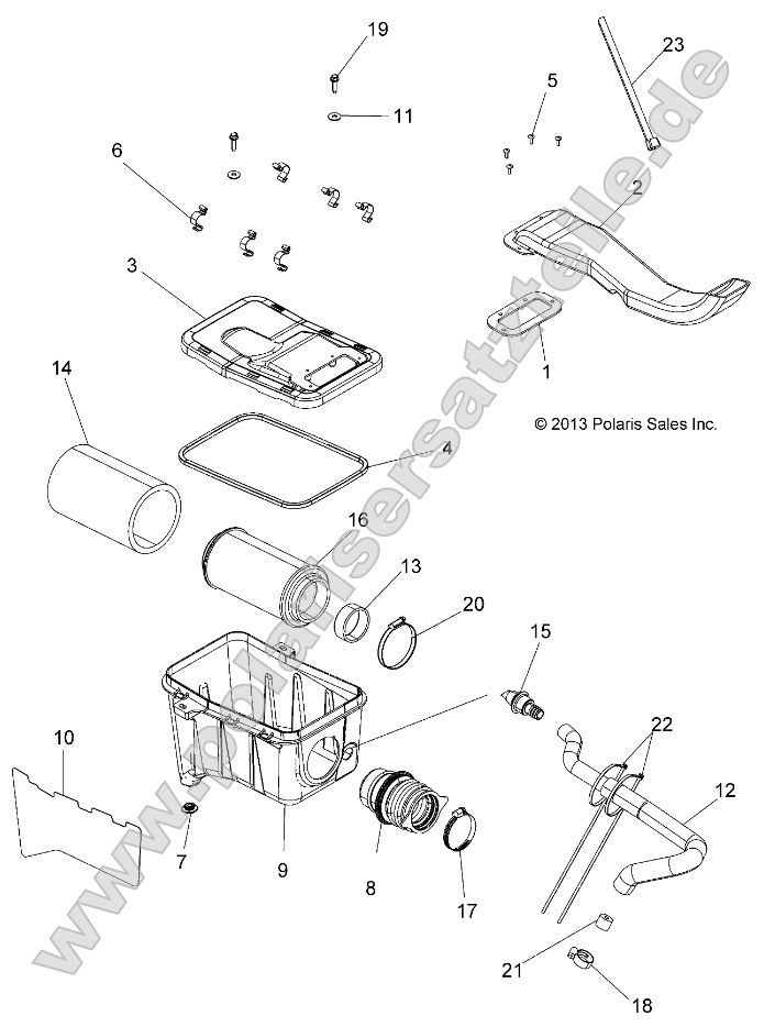 Engine, Air Intake System Engine, Air Intake System