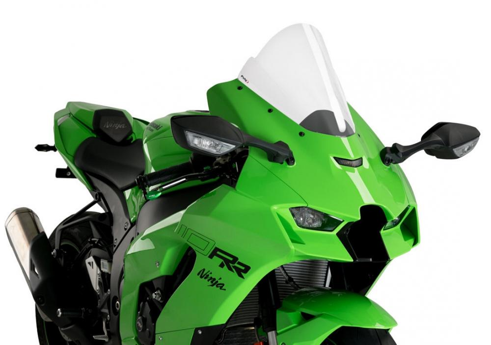 Puig Racing Verkleidungsscheibe Transparent - Kawasaki ZX-10R /RR Ninja 2021-22