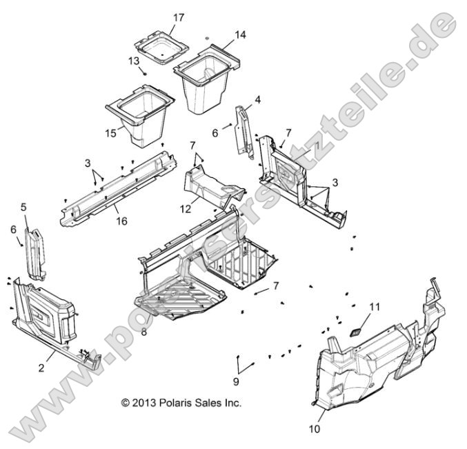 Body, Floor, Front Body, Floor, Front