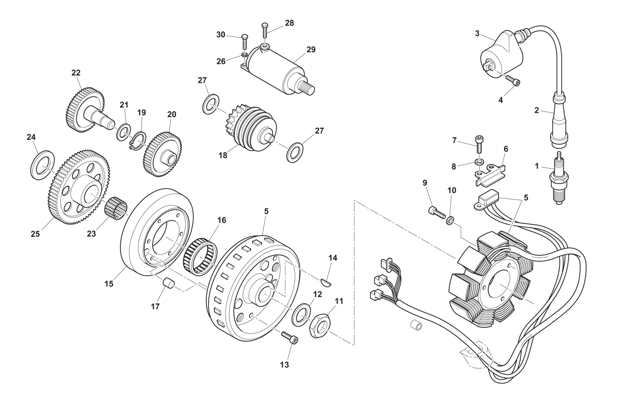 Anlasser - Lichtmaschine Anlasser - Lichtmaschine