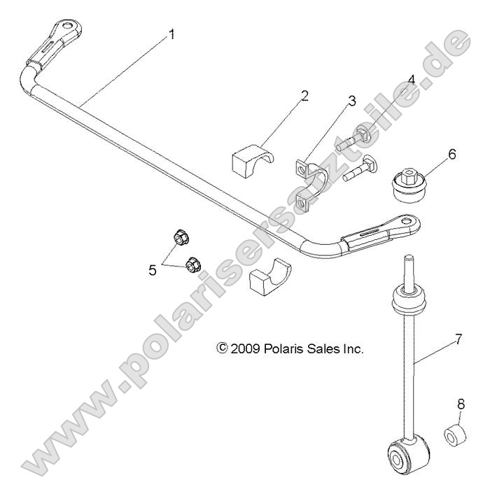 Suspension, Rear Stabilizer Bar