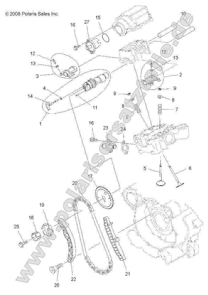 Engine, Valves and Camshaft Engine, Valves and Camshaft