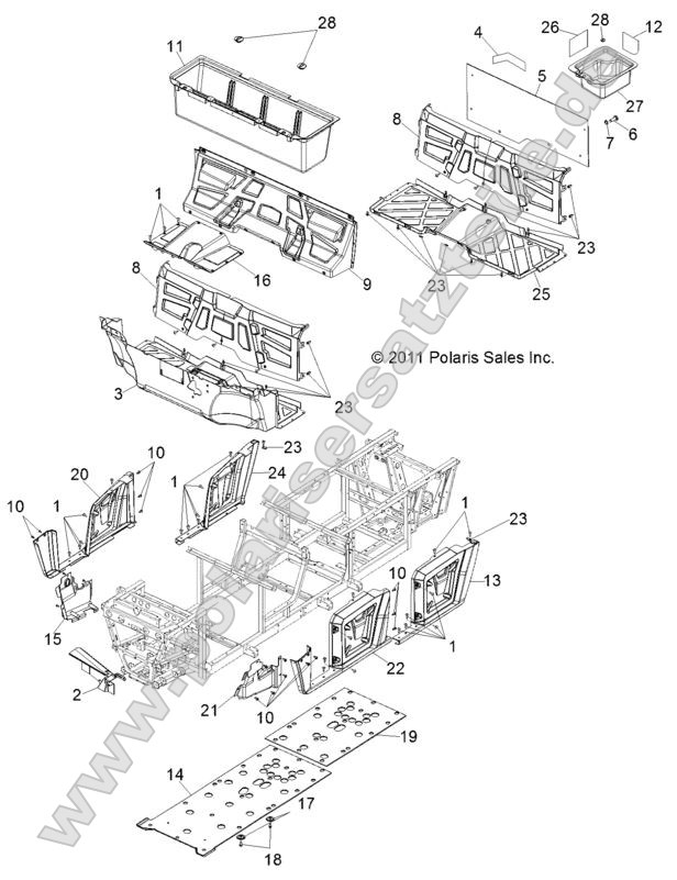 Body, Floor and Fenders