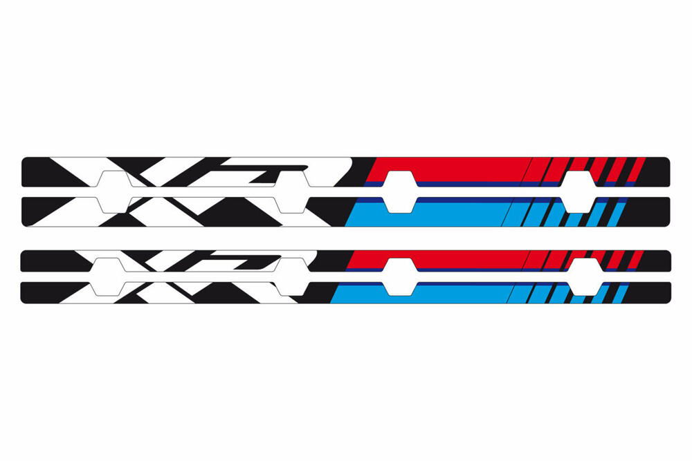 PUIG GS STICKER BÖGEN FÜR BMW S1000XR 15'-19' C/SCHWARZ - 20214N