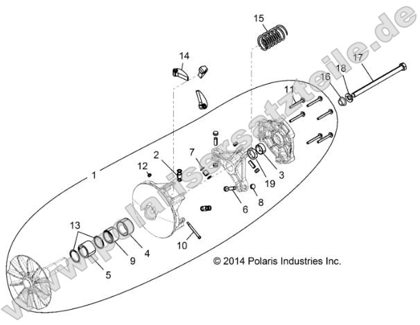 Drive Train, Clutch, Primary, EBS Drive Train, Clutch, Primary, EBS