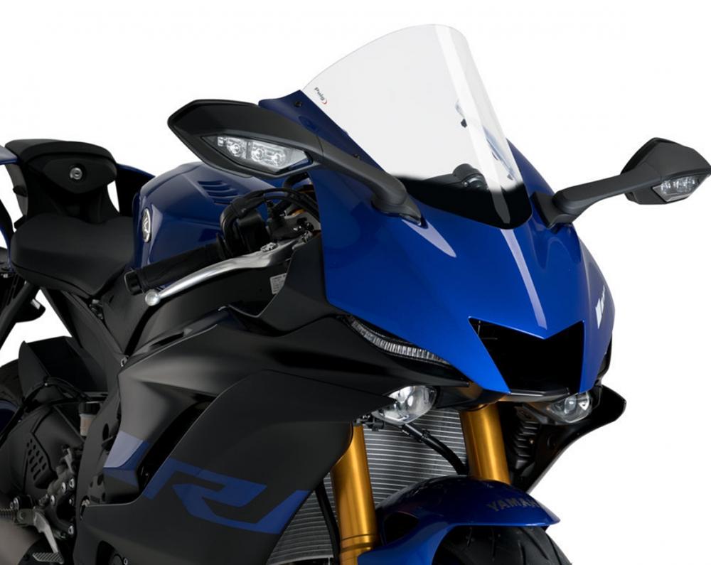 Puig R-Racer Verkleidungsscheibe Transparent - Yamaha YZF R6 2017-22 / YZF R7 2022-23