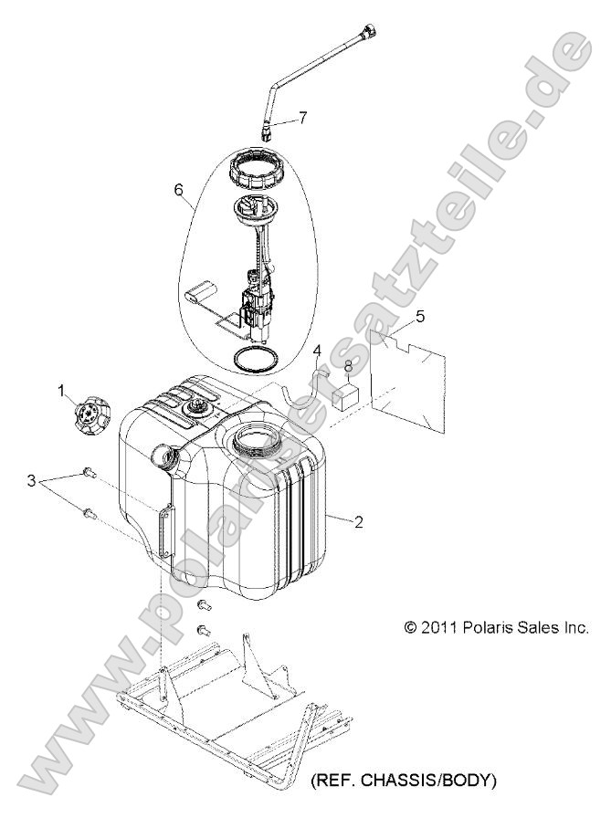 Body, Fuel Tank Asm.