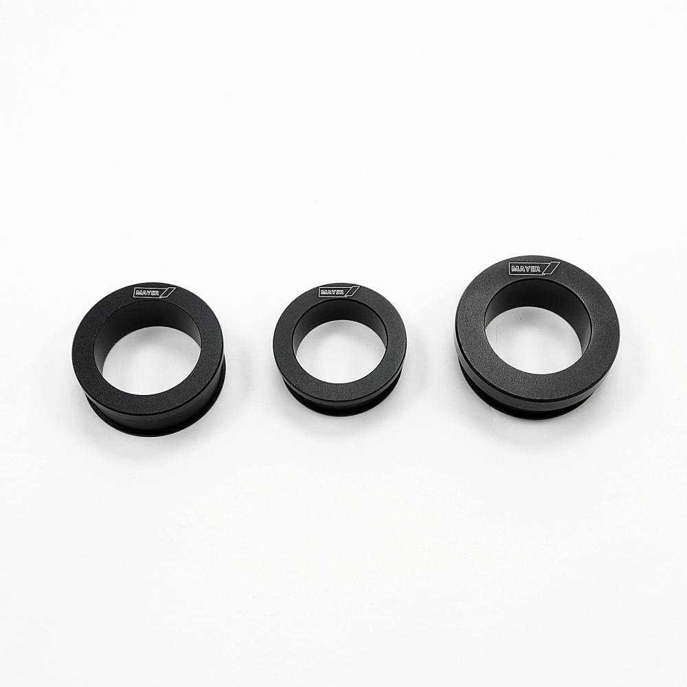 Racing Felgen Distanzbuchsen Set schwarz Suzuki GSX-R 1000 /R 2017-