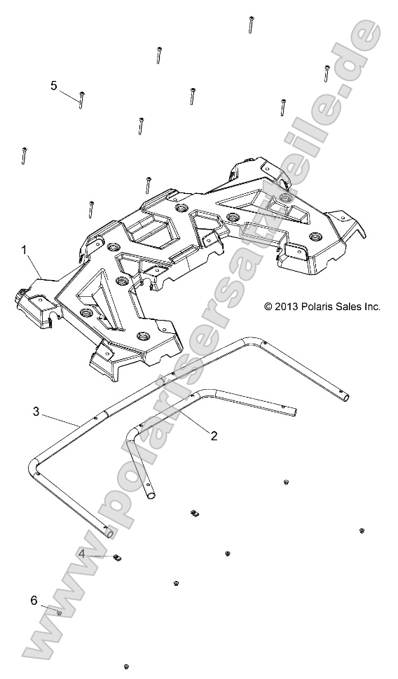 Body, Rear Rack Body, Rear Rack