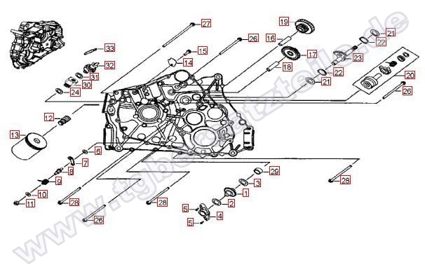 Motorgehäuse links (1)