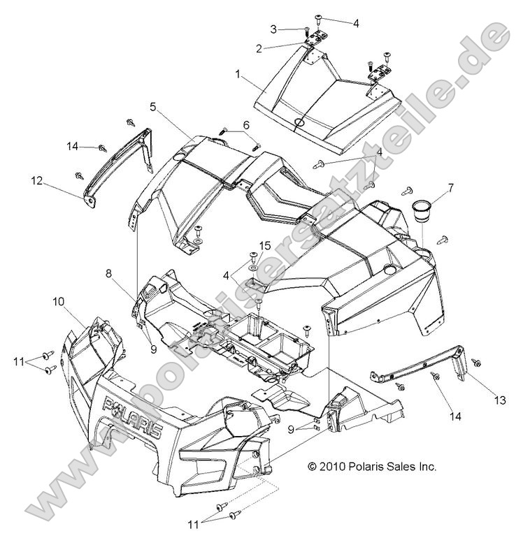 Body, Hood and Front Fascia