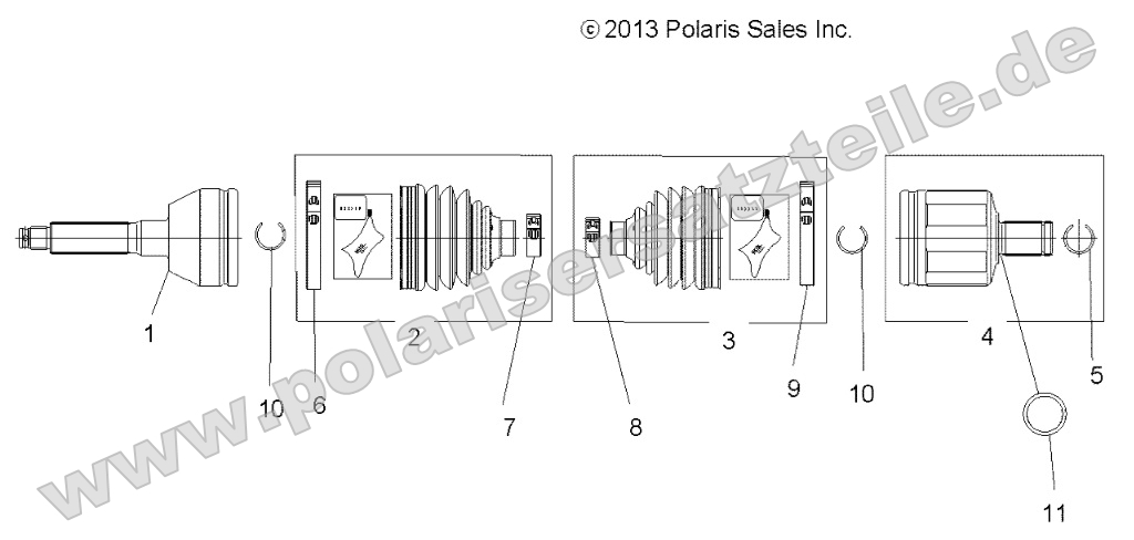 Drive Train, Front Drive Shaft