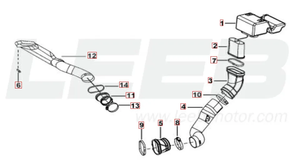 Ansaugstutzen Ansaugstutzen