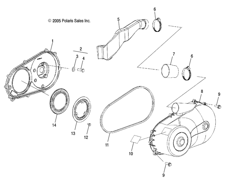 Drive Train, Clutch Cover