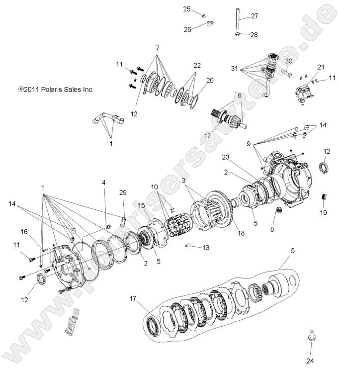 DRIVE TRAIN, FRONT GEARCASE and MOUNTING DRIVE TRAIN, FRONT GEARCASE and MOUNTING