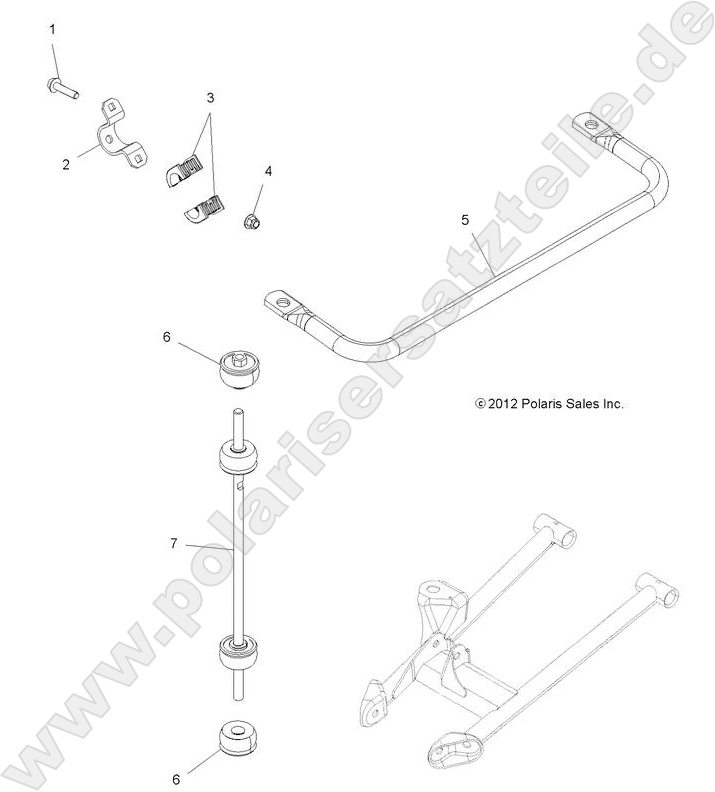 SUSPENSION, STABILIZER BAR