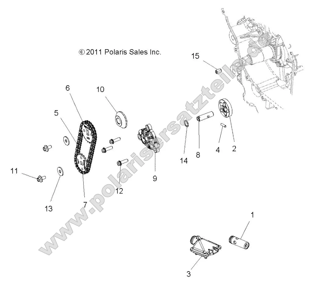 Engine, Oil Pump Engine, Oil Pump