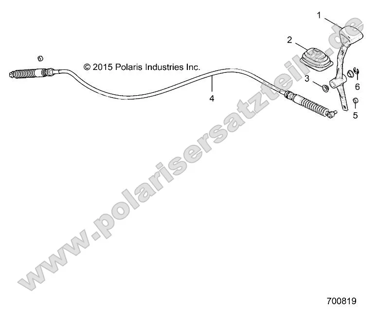 Drive Train, Gear Selector Drive Train, Gear Selector