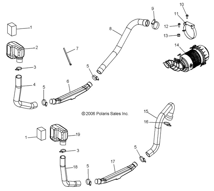 ENGINE AND CLUTCH AIR INTAKE