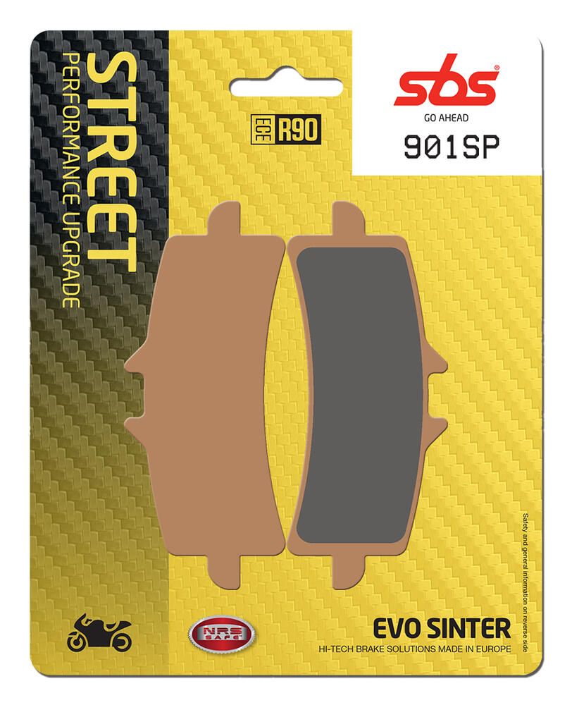 SBS_901_SP SBS Bremsbeläge SP EVO Sintermetall ABE - 901SP