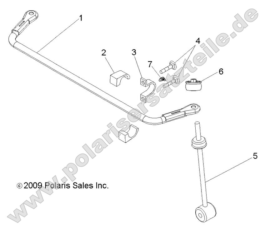 Suspension, Rear Stabilizer Bar