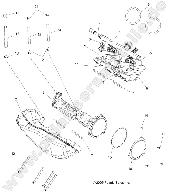 ENGINE, THROTTLE BODY ENGINE, THROTTLE BODY