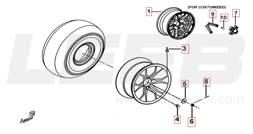 Vorderrad (Kundenspez) Vorderrad (Kundenspez)