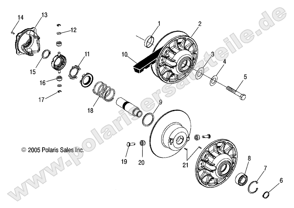 DRIVEN CLUTCH DRIVEN CLUTCH