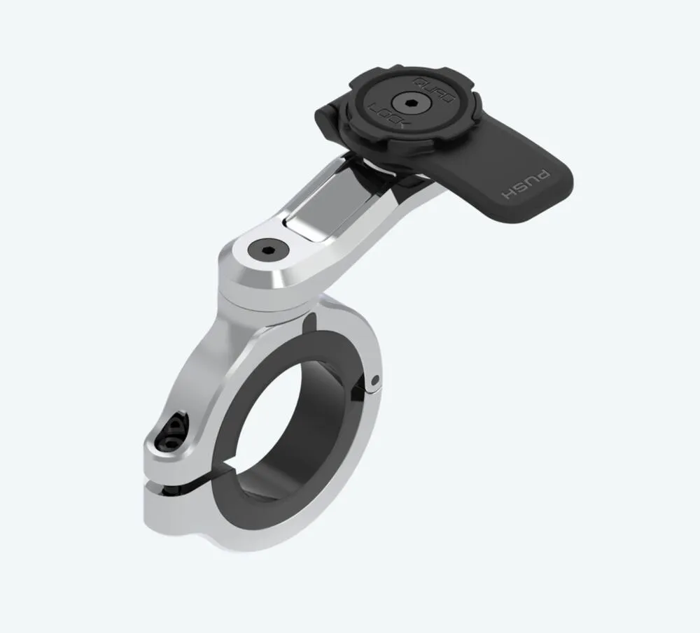 Quad-Lock-Pro-Chrom-Smartphone-Lenkerhalterung-gross-QLM-LHB-CHR Quad Lock Pro Chrom Smartphone Lenkerhalterung groß