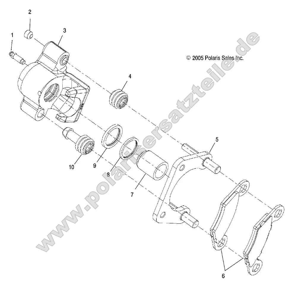 Brakes, Rear Caliper Brakes, Rear Caliper