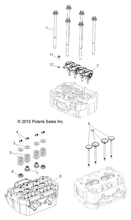 Engine, Cylinder Head and Valves
