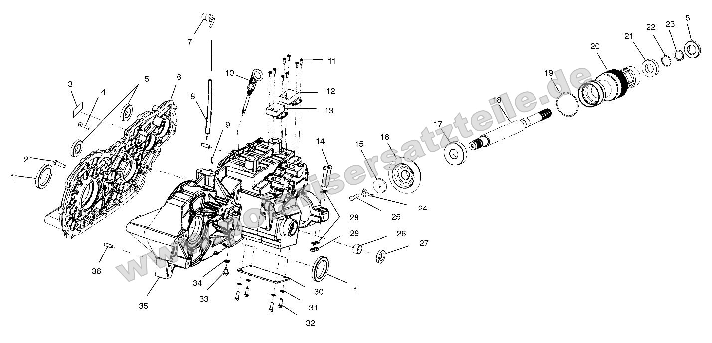 Gearcase (Cases and Snorkel) Gearcase (Cases and Snorkel)