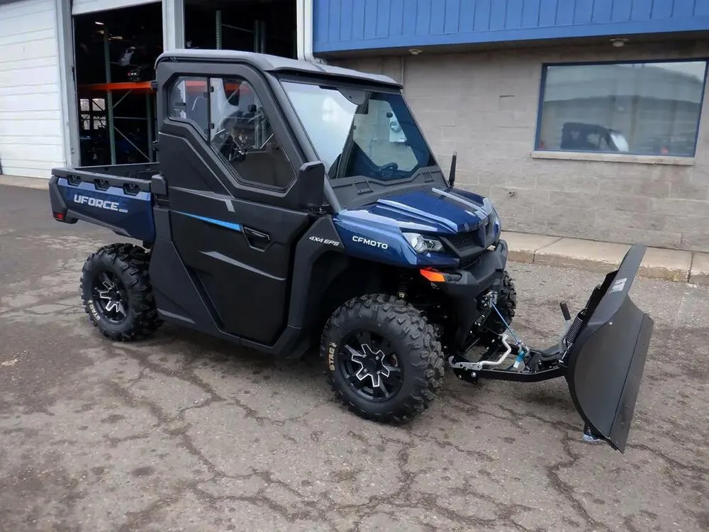 Kolpin-Conqueror-CFMoto-UForce-1000-Schneeschild-Set Kolpin Schneeschild Conqueror Frontmontage Set 168 cm 66" - CFMoto UForce 1000 2019-24