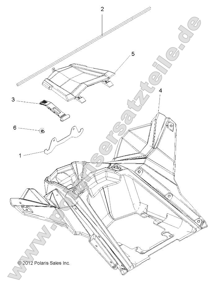 Body, Storage, Rear Body, Storage, Rear
