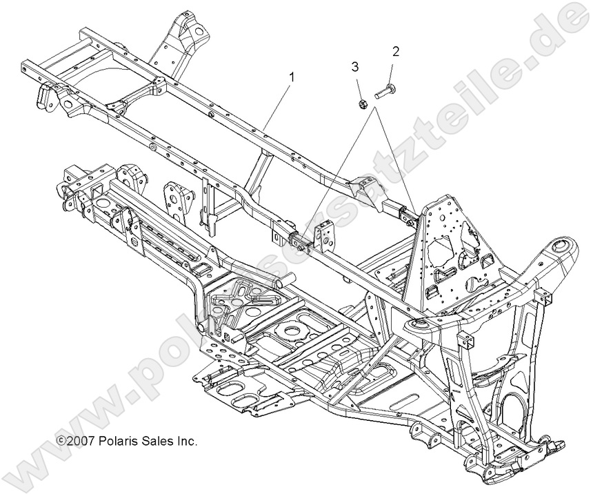 CHASSIS, FRAME CHASSIS, FRAME
