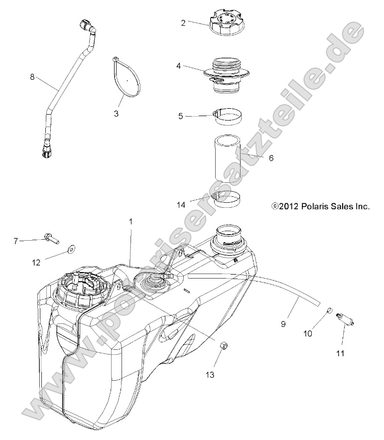 Body, Fuel Tank Body, Fuel Tank