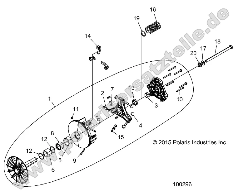 Drive Train, Clutch, Primary